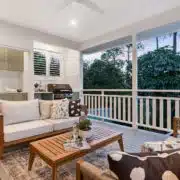 outdoor living space
